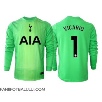 Tottenham Hotspur Guglielmo Vicario #1 Portarii Tricou Fotbal Replică 2025-26 Barbati Acasa Mâneci Lungi